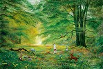 The Knighting Of Pooh Winnie The Pooh by Peter / Harrison Ellenshaw