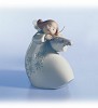 Little Angel With Violin by Retired Lladro