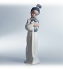 My Cuddly Puppy by Retired Lladro