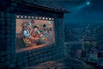 The Wishing Star Hand Embellished Gicl�e On Canvas by Rodel Gonzalez