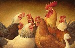 Scott Gustafson&nbsp;Birds of a Feather Flock Together, LIMITED EDITION CANVAS