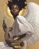 Preparing to Sound the Alarm Lithograph by Thomas Blackshear