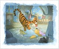 Tigger Tackle Hand Deckled Gicl�e On Paper by Toby Bluth