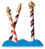 It's A Small World Gondolier Poles by WDCC