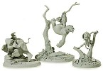 Tarzan Tantor and, Terk Maquettes (matched numbered Set) by WDCC