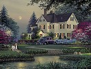 Courtyard Limited Edition Print by William Phillips