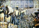 Pickin' Cotton Ap Artist Signed Lithograph by William Tolliver