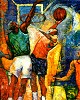 Slam Dunk Artist Signed Seriagraph by William Tolliver