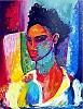 Adora  Artist Signed Seriagraph by William Tolliver