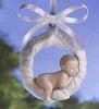 Retired Lladro_BABY'S FIRST CHRISTMAS 99(BLUE)