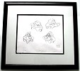 Wdcc Disney Limited Edition Cels and Sericel&nbsp;LION KING TIMON ORIGINAL PRODUCTION DRAWING