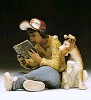 Retired Lladro&nbsp;LEARNING TOGETHER