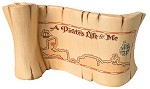 WDCC&nbsp;Pirates Of The Caribbean A Pirates Life For Me Title Scroll