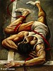 Ernie Barnes&nbsp;HIS EFFORT GICLEE