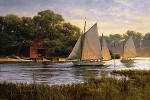 By The Old Boat House Limited Edition Canvas