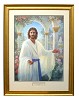 ABIDE WITH ME Paper Framed Gold