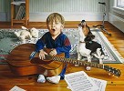The Duet Canvas Giclee