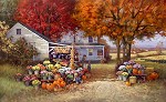 Aunt Martha's Autumn Heirloom Limited Edition Canvas