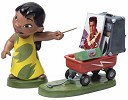 WDCC&nbsp;Lilo And Stitch Lilo And Wagon Elvis Presley Was A Model Citizen
