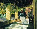 Harrison Ellenshaw&nbsp;THE FLOWER GIRL, LIMITED EDITION PRINT