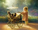 Greg Olsen&nbsp;I LOVE NEW YORKIES Canvas 