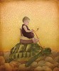 Tortoise Smallwork Canvas Edition