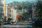 Haightashbury Hills By Mark Lague Giclee On Canvas  Artist Proof