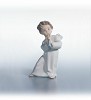 Retired Lladro_ANGEL WITH HORN