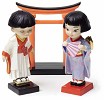 WDCC&nbsp;It's A Small World Japan OnIIsama Honorable Brother And Oneesama Honorable Sister