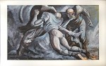 Ernie Barnes&nbsp;The Pulling Guards 
