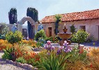 June Carey&nbsp;Big Little Mission Garden Canvas