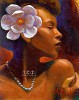 Keith Mallett&nbsp;String Of Pearls Giclee
