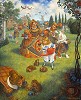 The Queen�s Croquet-Ground Limited Edition Print