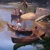 The Agile Bark Canoe Limited Edition Canvas