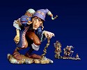 There Was A Crooked Man Porcelain Sculpture