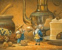 The Country Mouse And The City Mouse Smallwork Canvas Edition