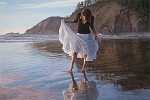 Reflecting On Indian Beach Limited Edition Print