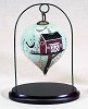 Clare Mackie&nbsp;Neqwa Walnut Finish Decorative Stand Small 