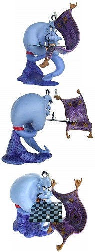 WDCC Disney Classics Aladdin Genie I'm Losing To A Rug 