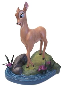 WDCC Disney Classics Bambi Faline Light As A Feather 