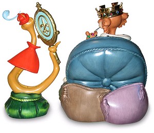 WDCC Disney Classics Robin Hood Prince John & Sir Hiss Porcelain Figurine