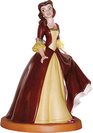 WDCC Disney Classics Beauty And The Beast Belle The Gift Of Love Porcelain Figurine