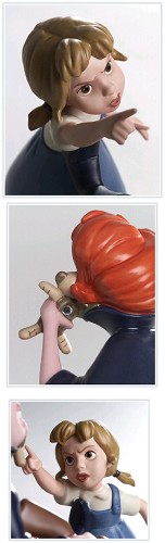 WDCC Disney Classics The Rescuers Medusa And Penny Teddy Goes With Me Dear Porcelain Figurine