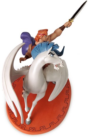 WDCC Disney Classics Hercules And Pegasus Defiant Porcelain Figurine
