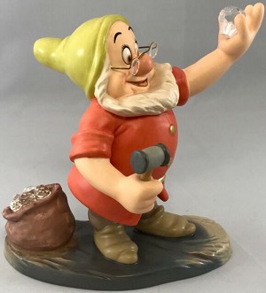 WDCC Disney Classics Doc Where a Million Diamonds Shine Porcelain Figurine