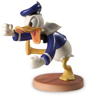 WDCC Disney Classics Orphans Benefit Donald Duck  Porcelain Figurine