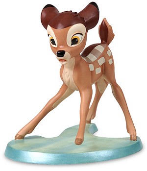 WDCC Disney Classics Bambi Kinda Wobbly Porcelain Figurine