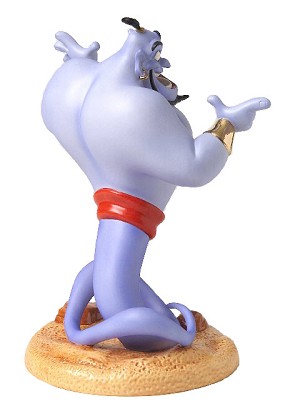 WDCC Disney Classics Aladdin Genie Magic At His Fingertips Porcelain Figurine