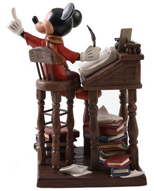 WDCC Disney Classics Mickeys Christmas Carol Mickey Mouse Ernest Employee Porcelain Figurine