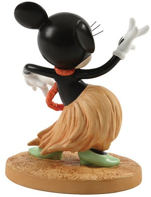 WDCC Disney Classics HawaIIan Holiday Minnie Mouse Swaying Sweetheart Porcelain Figurine